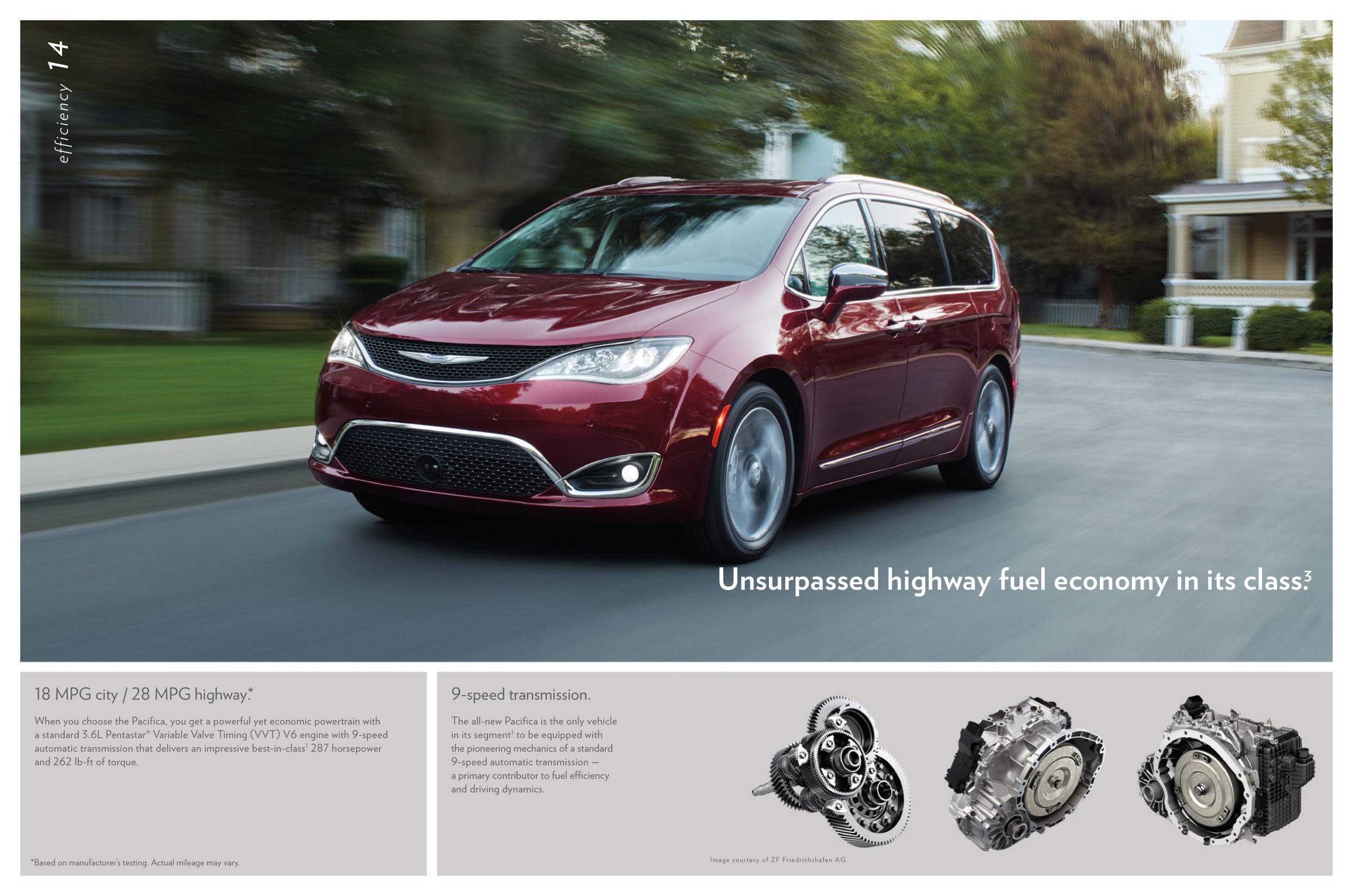 2017 Chrysler Pacifica Brochure Page 10
